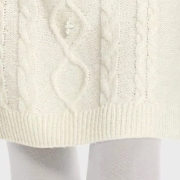 The Children’s Place Cream Sweater Dress Size Medium (7/8) NWT - Picture 8 of 9